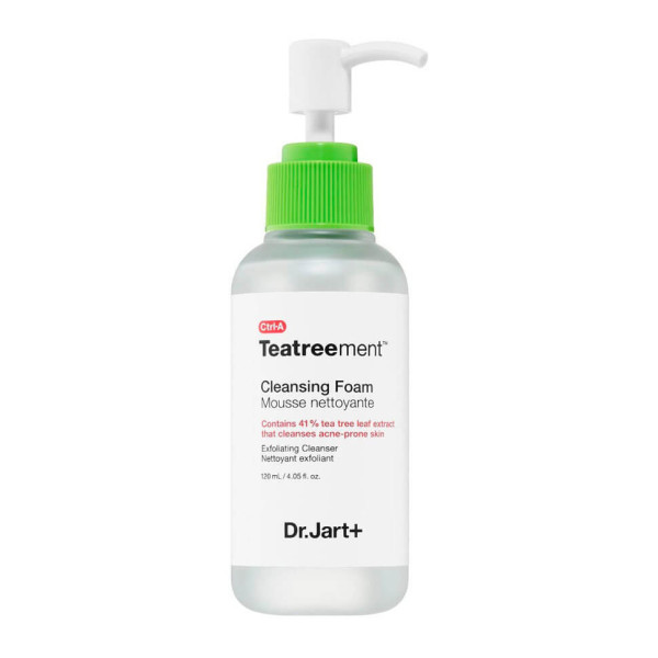 Cleansing foam with tea tree extract DR. JART+ Ctrl-A Teatreement cleansing foam, 120 ml