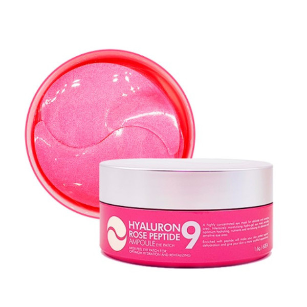 Medi-Peel Hyaluron Rose Peptide 9 ampulas acu plāksteris