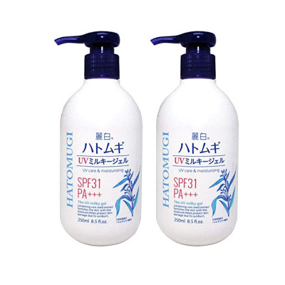 KIOKO-Lotion KUMANO COSME Reihaku Hatomugi UV milk gel SPF 31 PA+++ 250g