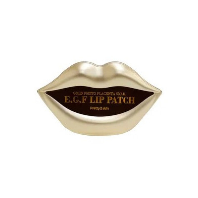 Pretty skin Gold Phyto Placenta Snail EGF Lip Patch [20 pcs]