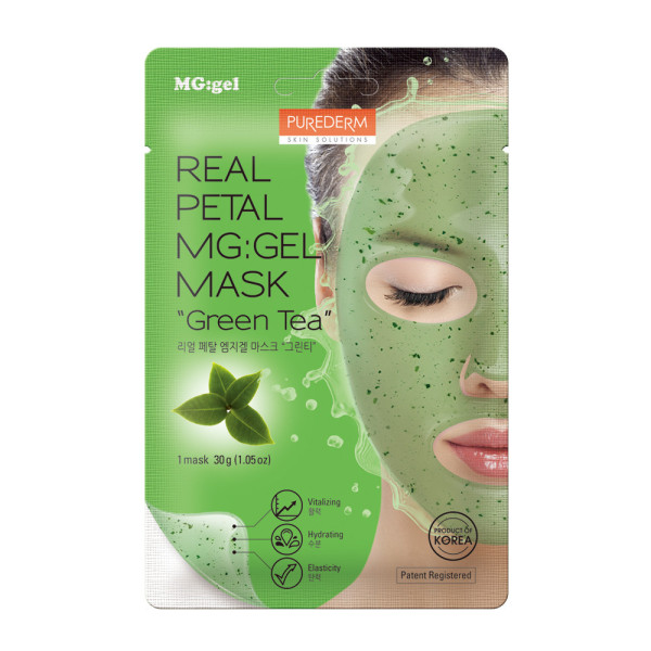 PUREDERM Real Petal MG:gel Mask 3 veidi