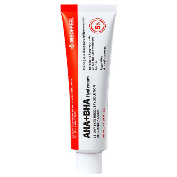 Regenerating cream with acid complex Medi - Peel AHA BHA 28 Days Hyal Cream