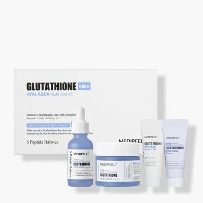 KIOKOMedi Peel Glutathione Hyal Aqua Multi Care Kit - 1 komplekts (4 preces)