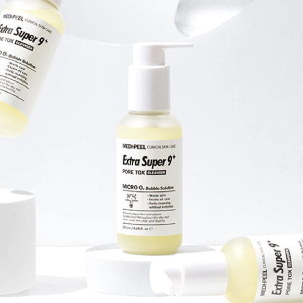 Medi Peel Extra Super 9 Plus Pore Tox Cleanser, 120ml