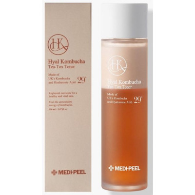 KIOKOMedi Peel Hyal Kombucha Tea-Tox Toner, 150 ml
