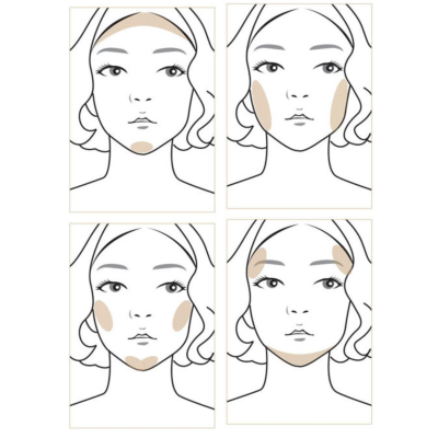 KIOKOMACQUEEN Fake Up 3 Color Shading
