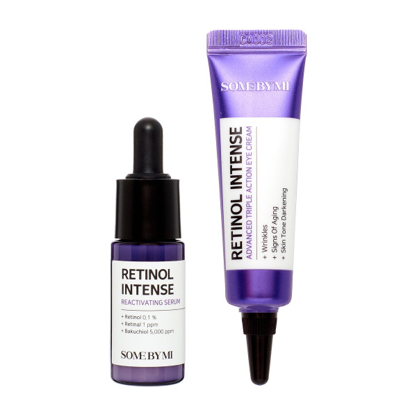 SOME BY MI RETINOL INTENSE TRIAL KIT Intensive anti-aging face care kit with retinol