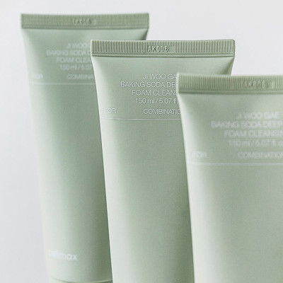 KIOKOПенка для глубокого очищения Celimax Jiwoogae Baking Soda Deep Pore Foam Cleansing