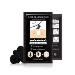 TOSOWOONG Melngalvju un sebuma izdalīšanās degunā