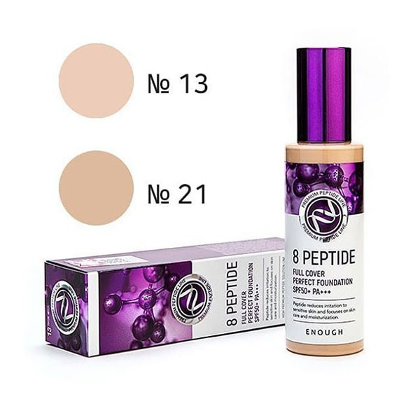 Enough 8 Peptide Full Cover Perfect Foundation No. 13